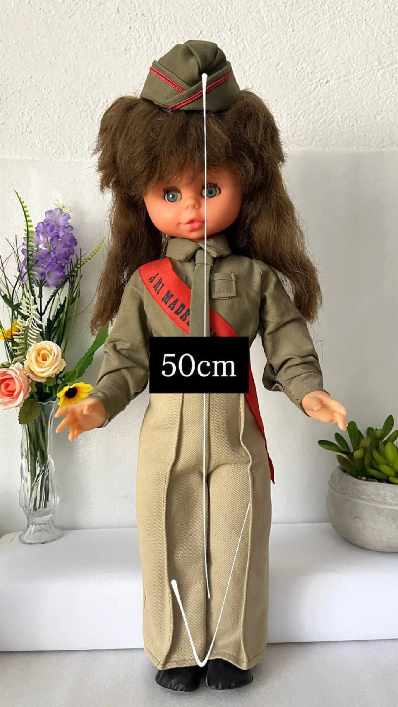 Muñeca Militar antigua – photo 3